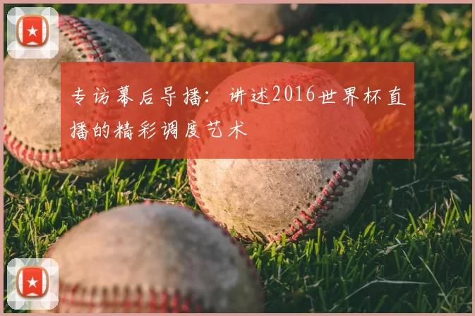 专访幕后导播：讲述2016世界杯直播的精彩调度艺术