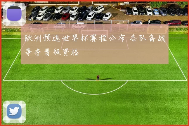 欧洲预选世界杯赛程公布 各队备战争夺晋级资格