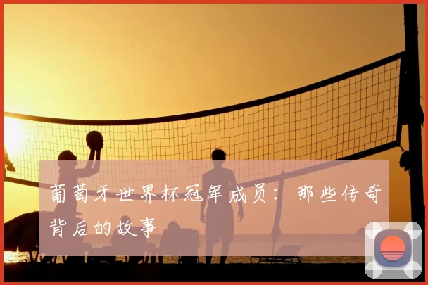 葡萄牙世界杯冠军成员：那些传奇背后的故事